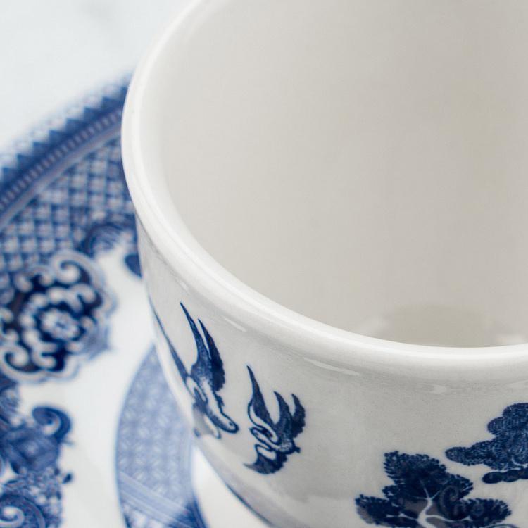 Кофейная пара Голубая ива Blue Willow Coffee Cup And Saucer