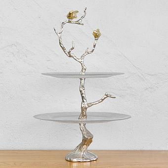 Atelier 2 Tier Plates Clear