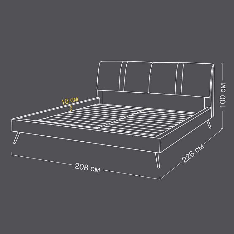Двуспальная кровать Страсбург Strasburg Double Bed RM