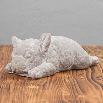 Lying French Bulldog Grey