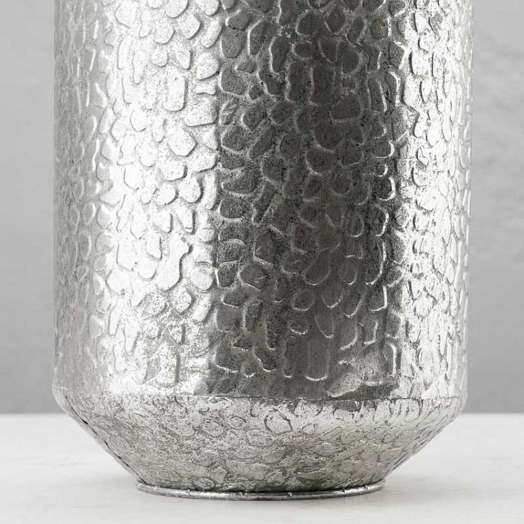 Металлическая ваза под серебро, S Decorative Metal Vase Silver Small