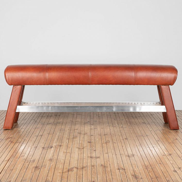 Барный стул Гимнастический конь, трехместный Gym Horse Barstool Triple