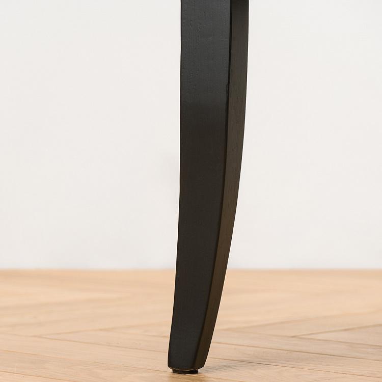 Стул Ньюпорт с подлокотниками, чёрные ножки Newport Dining Chair, Oak Black