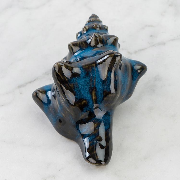 Статуэтка Синяя ракушка, S Decoration Shell Blue Small
