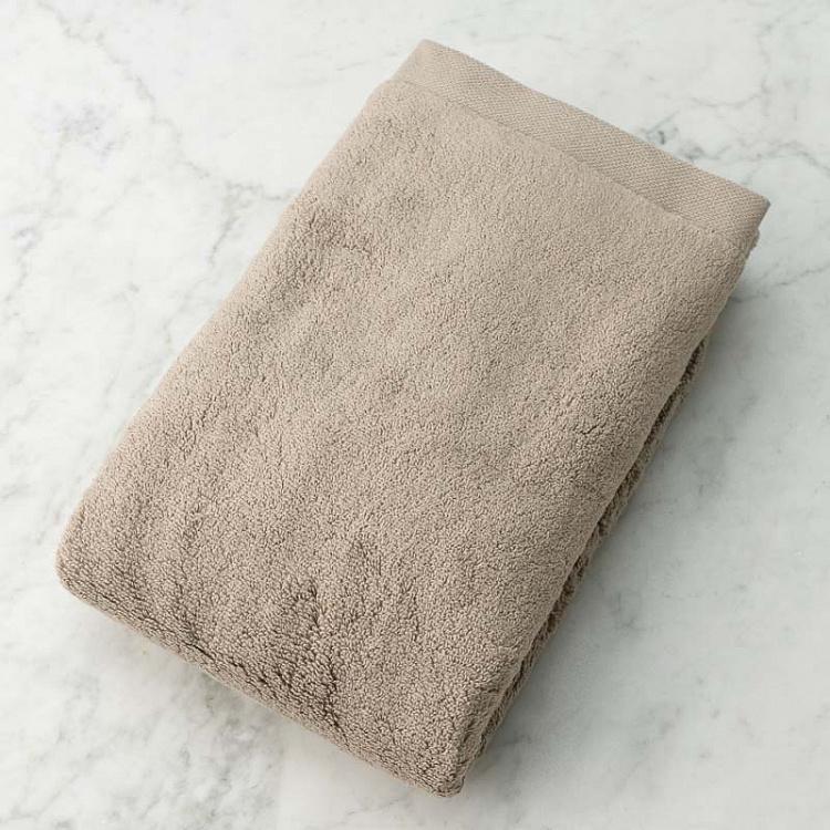 Дымчато-бежевое махровое полотенце для рук и лица Олимпия 50x100 см Olympia Hand Towel Vapour 50x100 cm