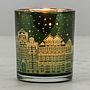 Подсвечник Houses Candle Holder Green