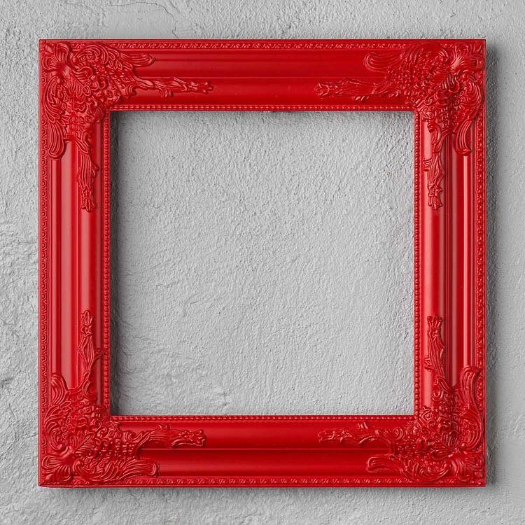 Декоративная красная рама Барокко Baroque Frame Red