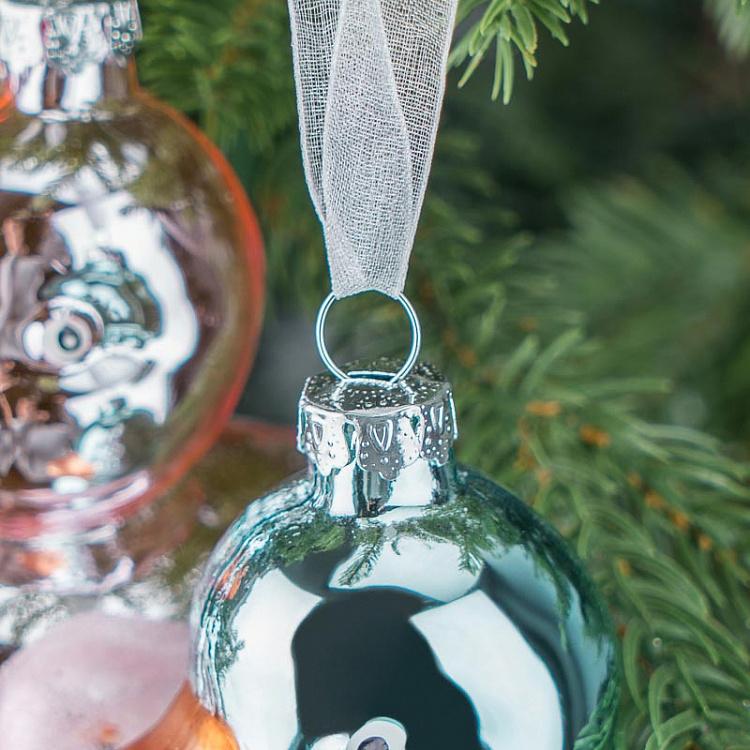 Набор из двух ёлочных игрушек Уточки розовая и голубая Set Of 2 Ducks Pink And Blue 11 cm