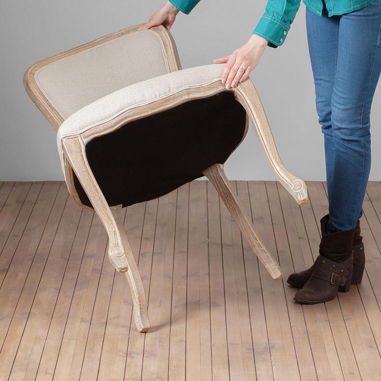 Обеденный стул Жан-Поль, песочные ножки Jean-Paul Side Dining Chair, Oak Sandwashed