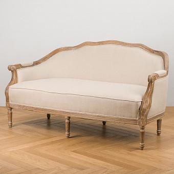Jean-Paul 2 Seater, Oak Sandwashed