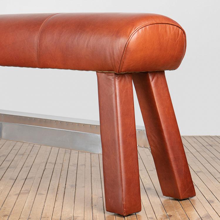 Барный стул Гимнастический конь, трехместный Gym Horse Barstool Triple