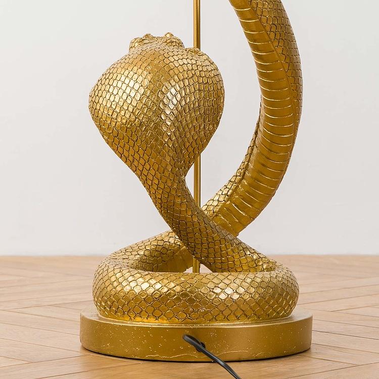 Торшер Каара с чёрным абажуром Floor Lamp Kaara With Black Shade