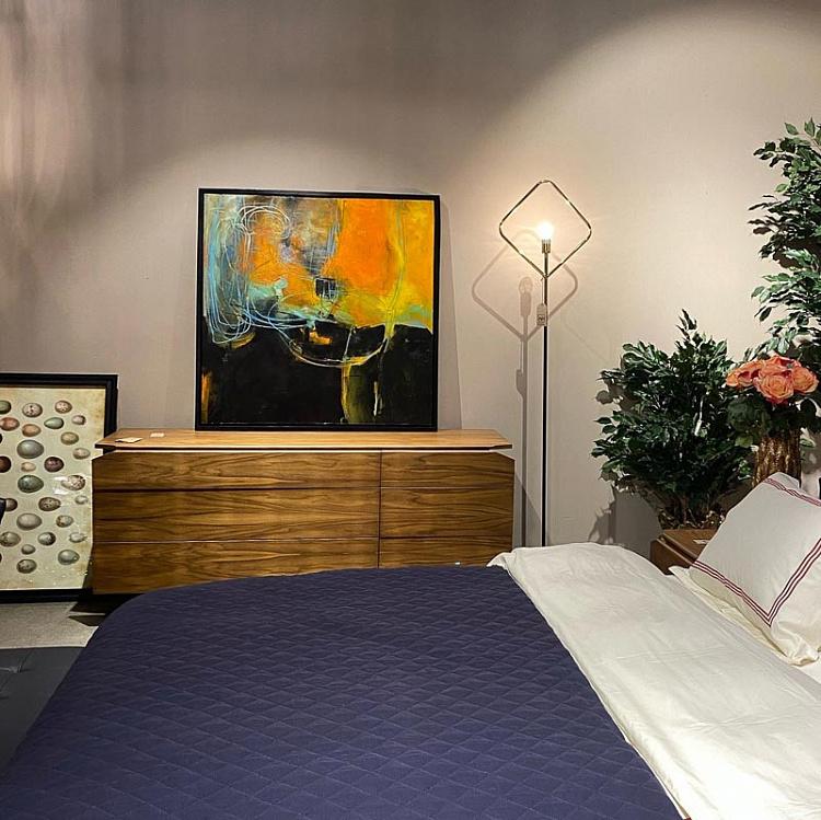 Абстрактная картина маслом Наслаждение одиночеством Enjoying Solitude Painting