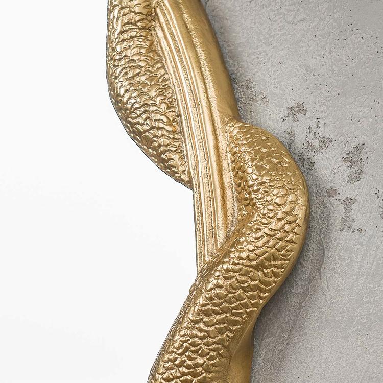 Настенное зеркало Каа Kaa Mirror Gold