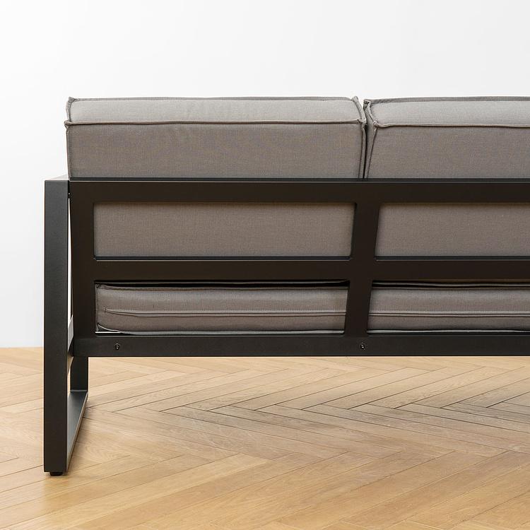 Трёхместный садовый диван Этика Ethic 3 Seater, Black