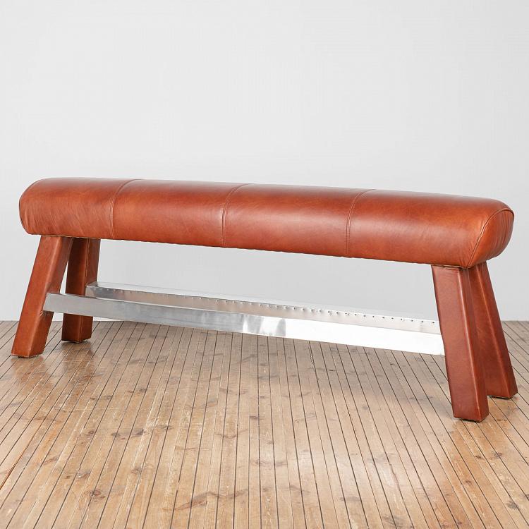 Барный стул Гимнастический конь, трехместный Gym Horse Barstool Triple