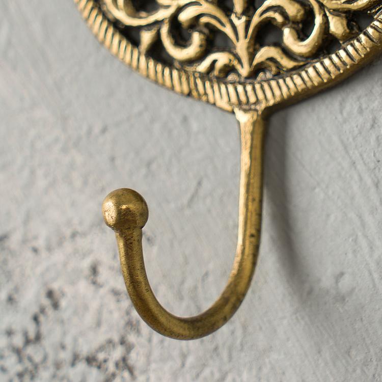 Крючок Бенарас в стиле бохо Benaras Solid Brass Boho Hook