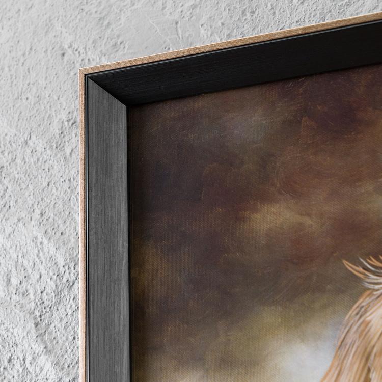 Картина-принт Маркиз АристДогкрат Понселе Marquis Aristdogcrat Poncelet In Frame