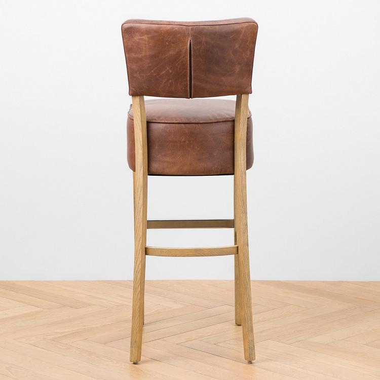 Барный стул Негрони, светлые ножки Negroni Barstool, Oak Brown