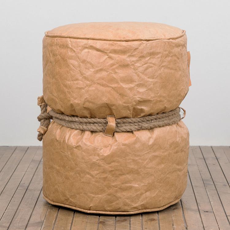 Пуфик Куронн цвета крафт Couronnes Footstool Kraft