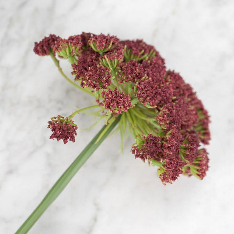 Искусственный цветок Анна Королевская светло-бордовая Anna Royal Branch Light Burgundy 62 cm