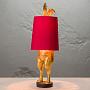 Настольная лампа Table Lamp Hiding Bunny Pink