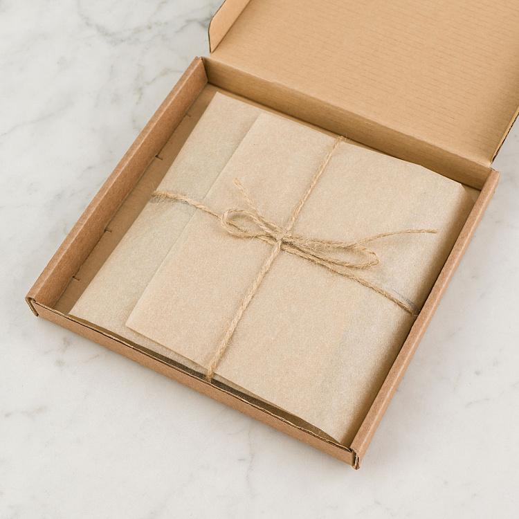 Набор из пяти круглых подставок под стаканы и чайник Нуар Олд Set Of 5 Round Coasters Noire Old