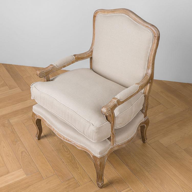 Кресло Мари, песочные ножки Marie Armchair, Oak Sandwashed