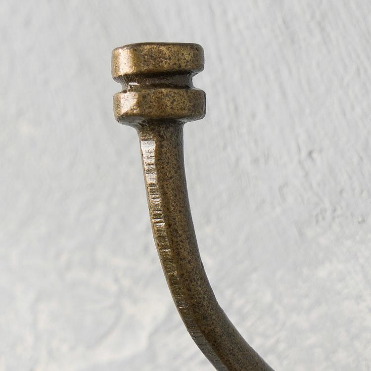 Двухрожковый чугунный крючок Симпл Simple Cast Iron Hook