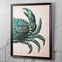 Картина-принт Crab Right