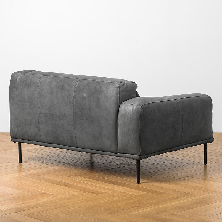 Угловой модульный кожаный диван Студио Studio Group Leather