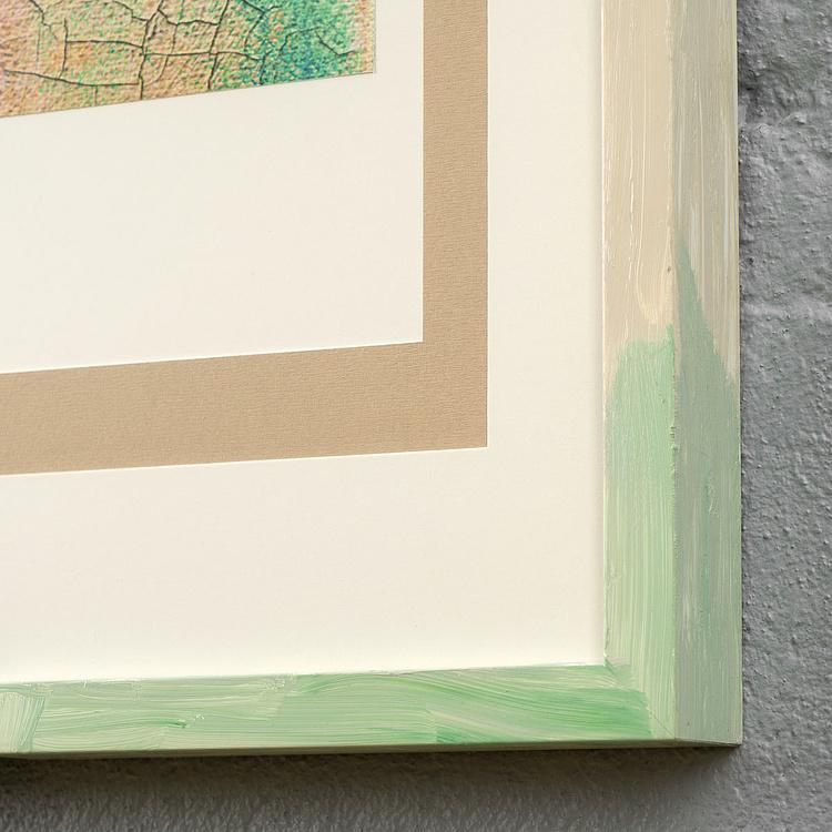 Картина-принт Флористический кубизм 1 Florist Cubist Frame 1