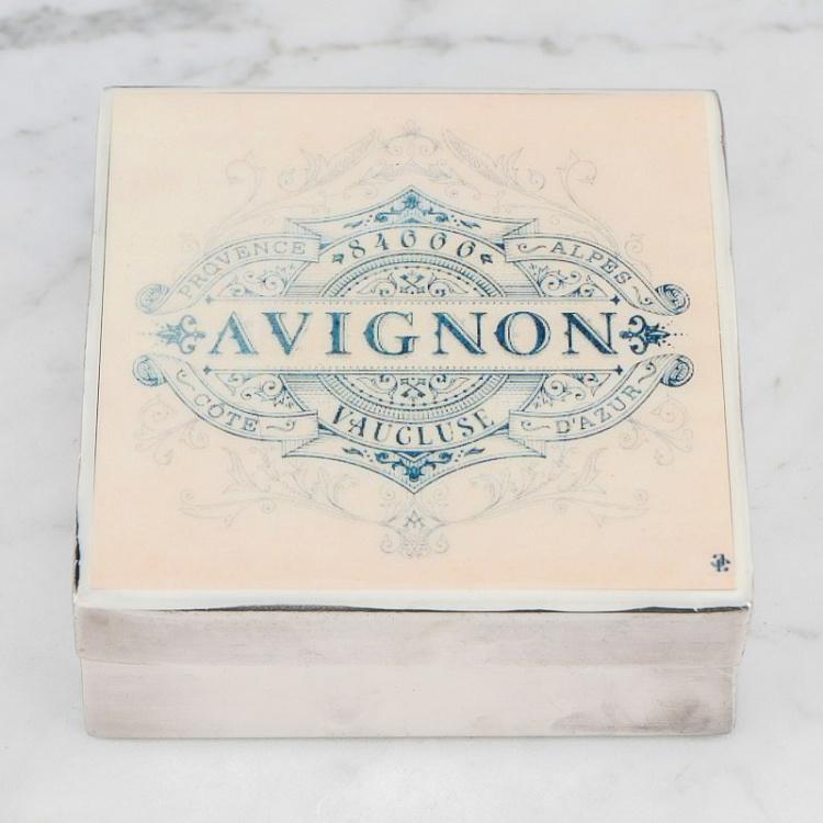Набор из двух квадратных коробок Авиньон Set Of 2 Square Boxes Avignon