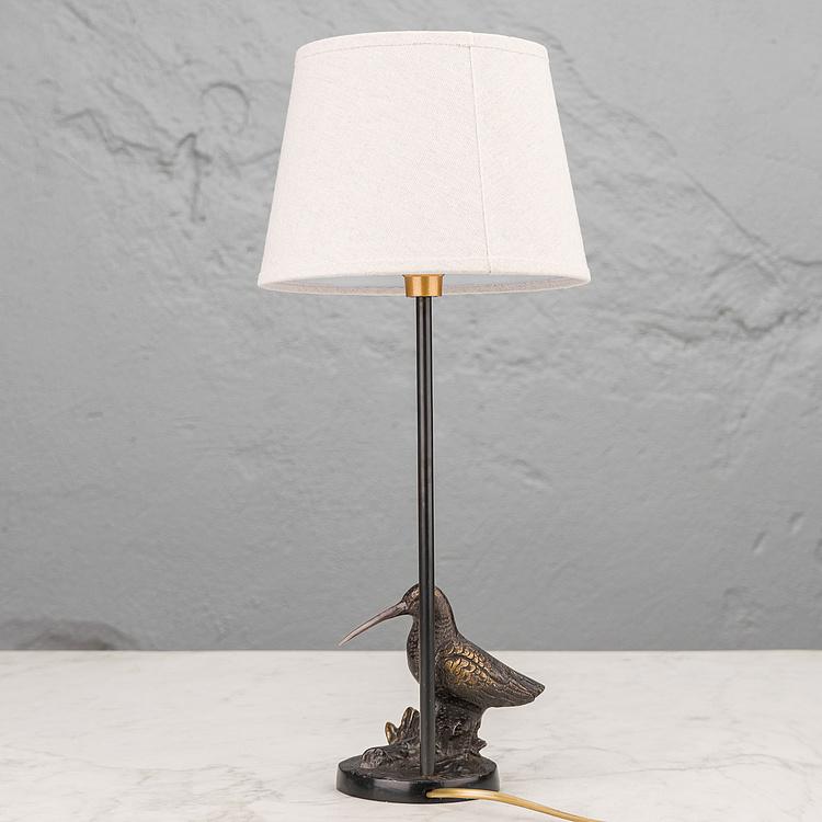 Настольная лампа с абажуром Птица Bird On Base Lamp With Shade