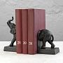 Набор из 2-х держателей для книг Bookend Elephant Lucky