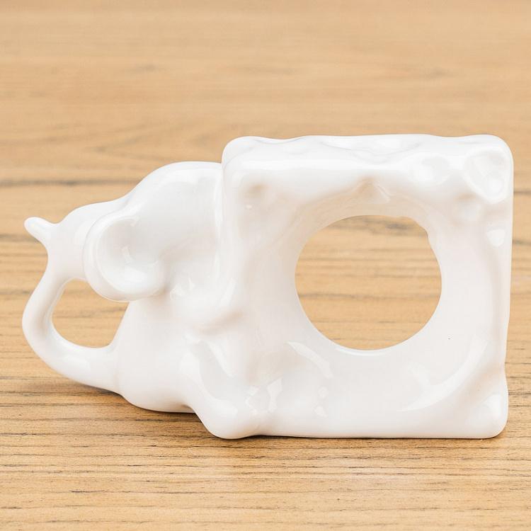 Кольцо для салфетки Мышка и сыр Mouse And Cheese Napkin Ring