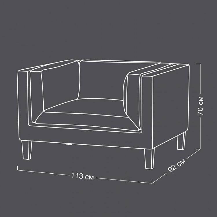 Кресло Спенсер Spencer 1 Seater