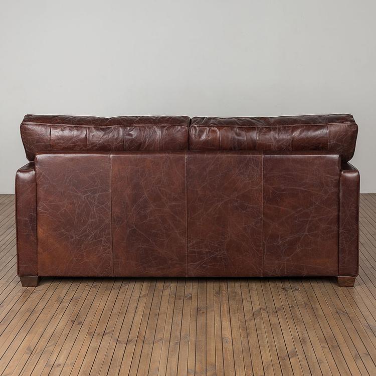 Двухместный кожаный диван Виконт Уильям Viscount William 2 Seater Leather