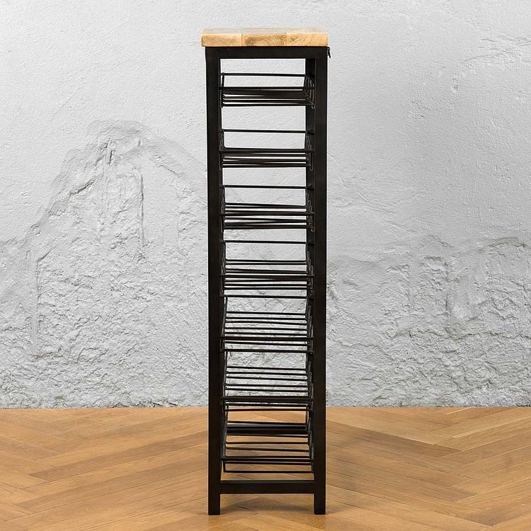 Консоль-винный стеллаж на 28 бутылок Estaminet Bottle Rack For 28 Bottles