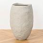 Кашпо Effectory Organic Tall Bowl White Sand Small