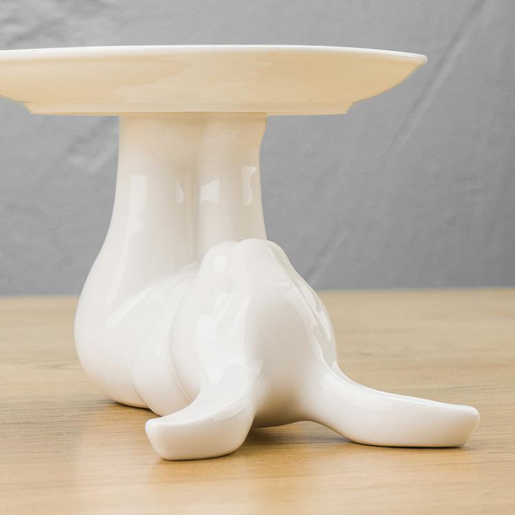 Сервировочная подставка Кролик, S Decorative Plate Rabbit Small