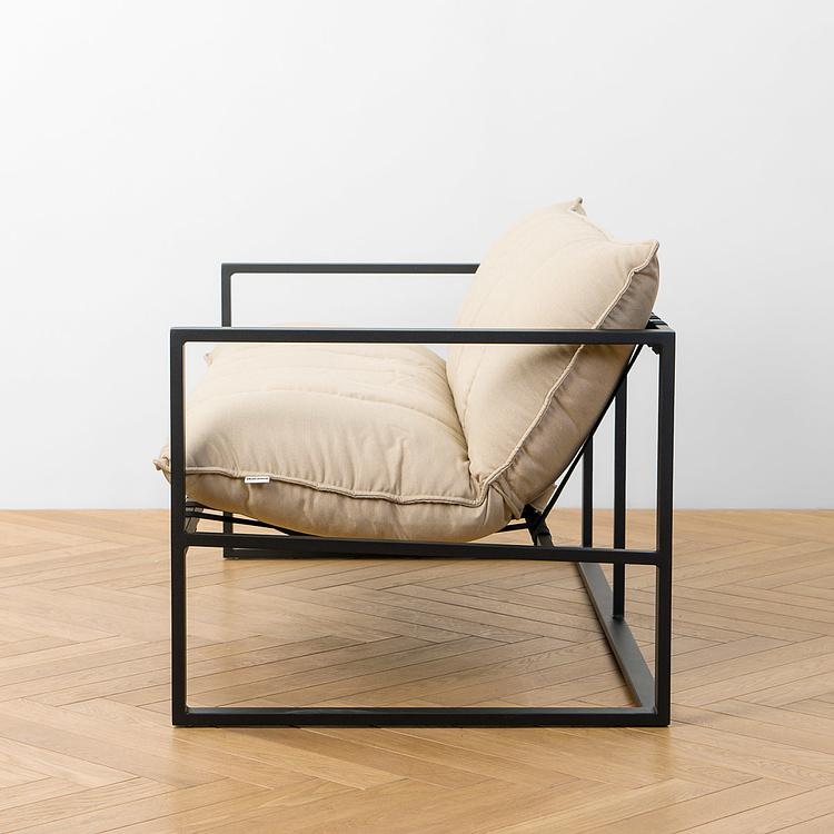 Двухместный садовый диван Риф Reef 2 Seater, Black