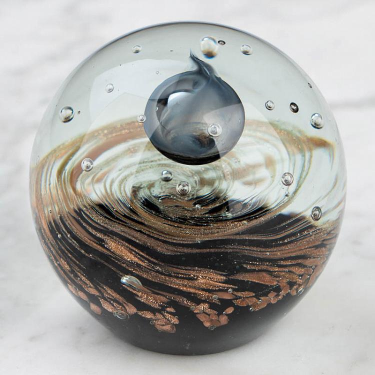 Пресс-папье Галактика Glass Paperweight Galaxy