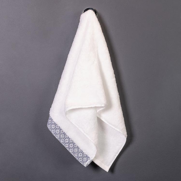 Банное полотенце с тёмно-синим узором, 60x120 см WA Komon Shippotunagi Bath Towel Dark Blue 60x120 cm