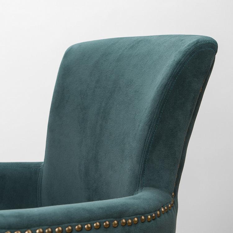 Стул Ньюпорт с подлокотниками, светлые ножки Newport Dining Chair, Oak Brown