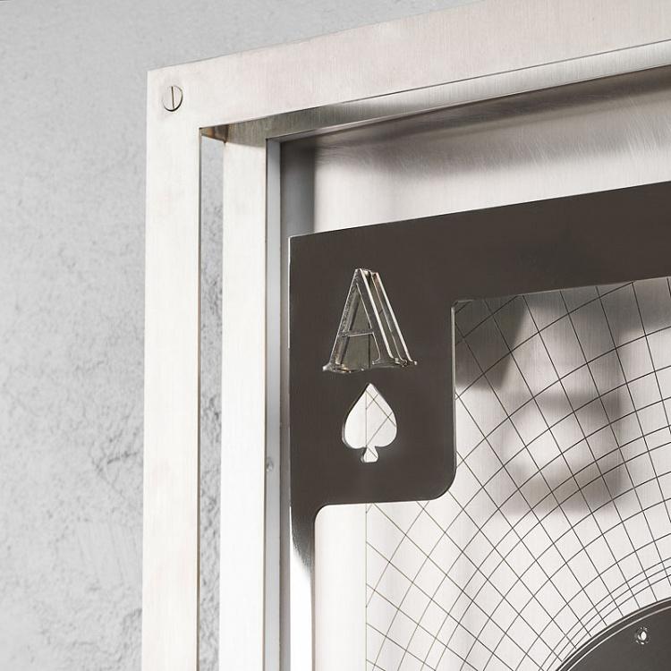 Арт-объект с подсветкой Туз Пик Hustle Ace Of Spades