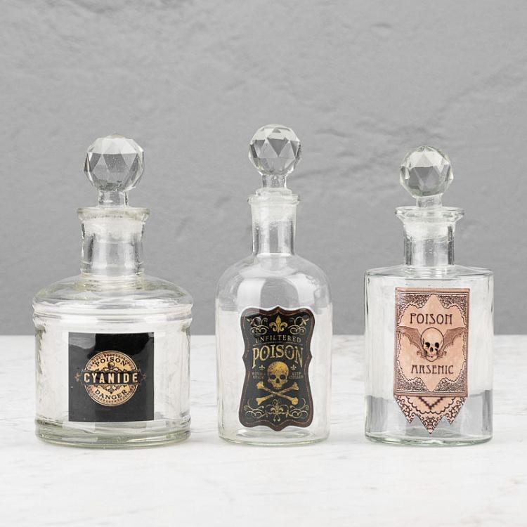 Набор из трёх бутылей Борджиа Set Of 3 Bottles Borgia
