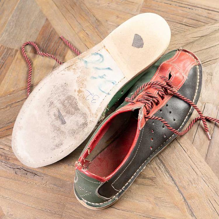 Винтажные ботинки для боулинга 32 см Vintage Bowling Shoes 32 cm
