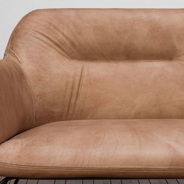 Трёхместный диван Тамборини, матовые чёрные ножки Tamborini 3 Seater, Matte Black