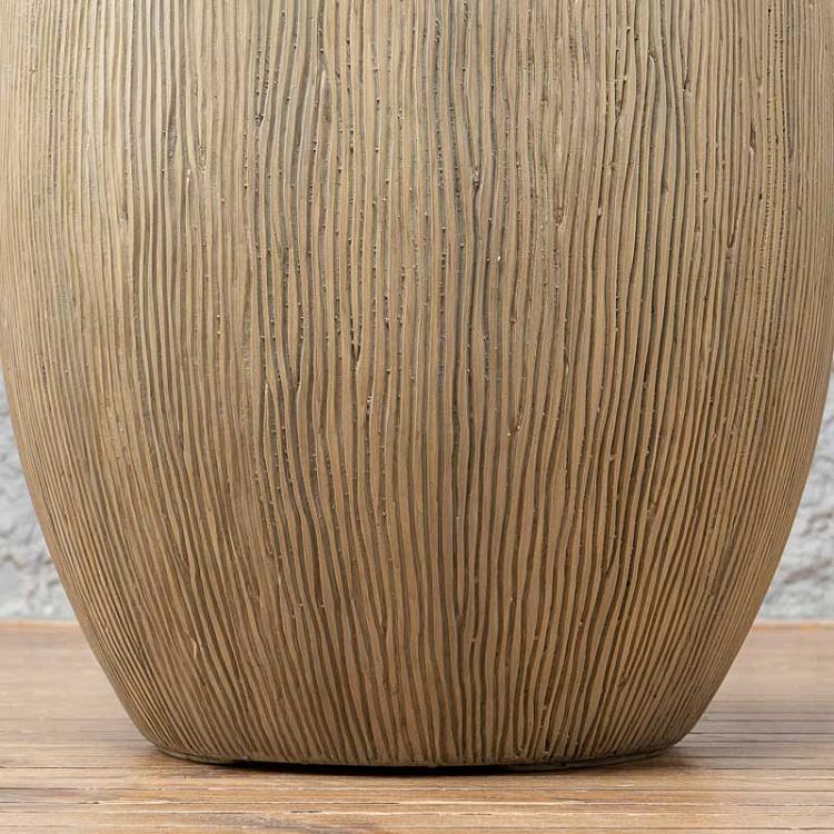 Кашпо-чаша Эффектори Вау капучино, L Effectory Wow Bowl Pot Cappuccino Large